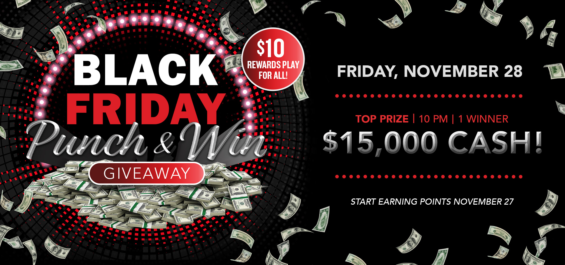 Black Friday Punch and Win Giveaway