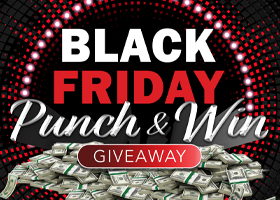 Black Friday Punch and Win Giveaway