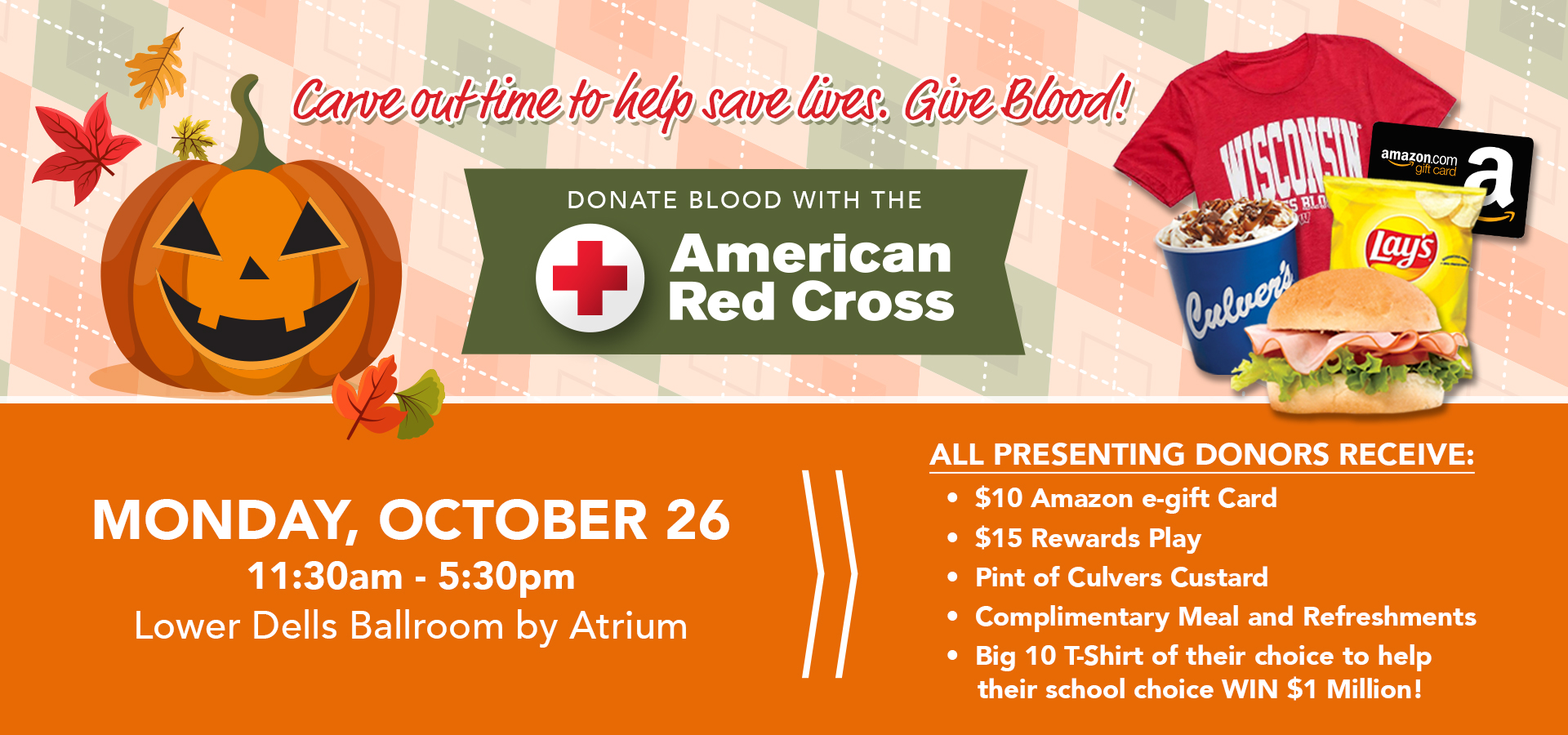 October 26 Blood Drive