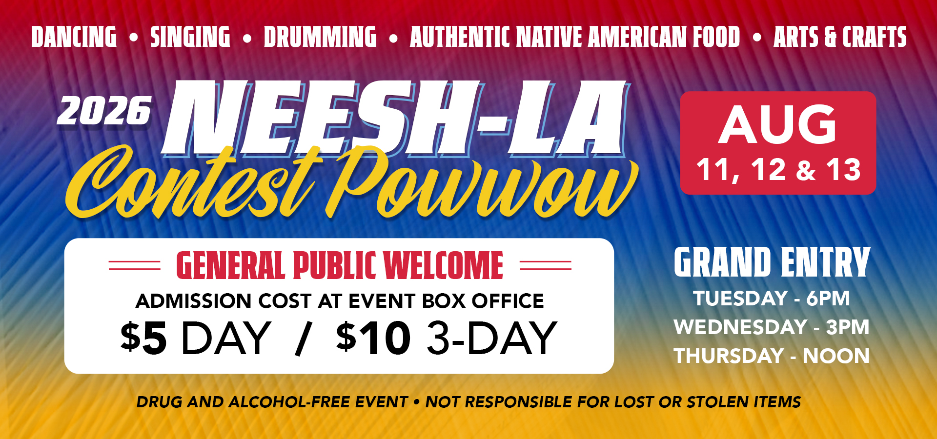NeeshLa Powwow 2026