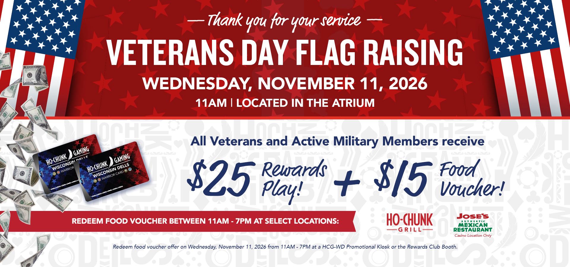 Veterans Day Flag Raising